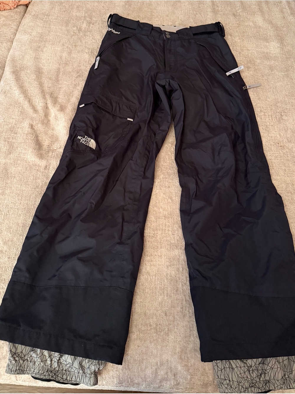 The North Face Black Women's Cargo Snow Pants